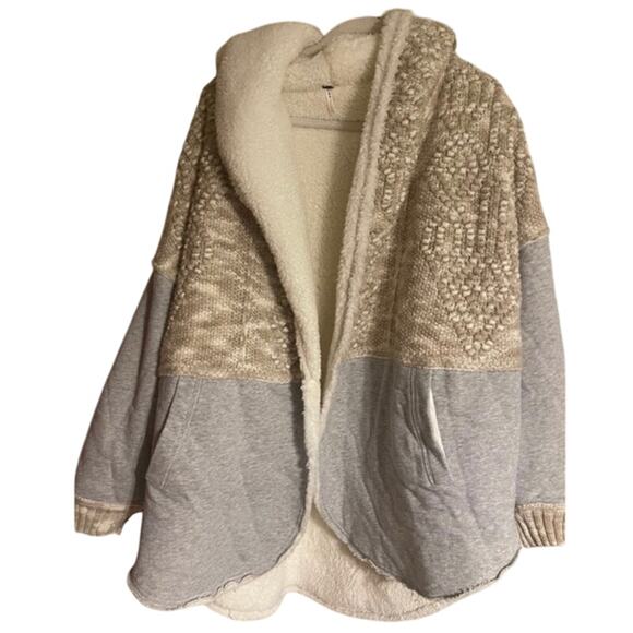 Free People Nomad Cardi, Size L, New with Tag MSRP $368 - Picture 4 of 5